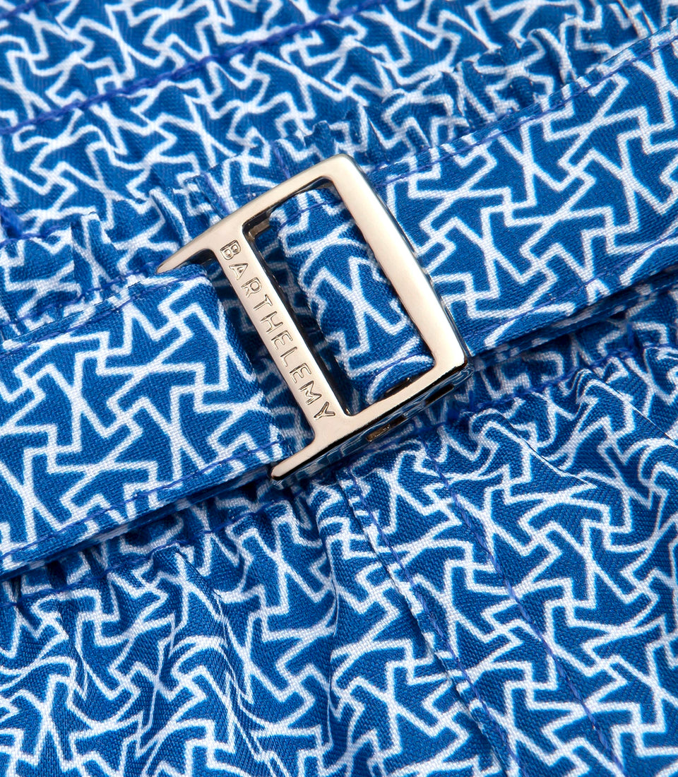 Saline Kids Jumeirah White Medium Blue - Barthelemy