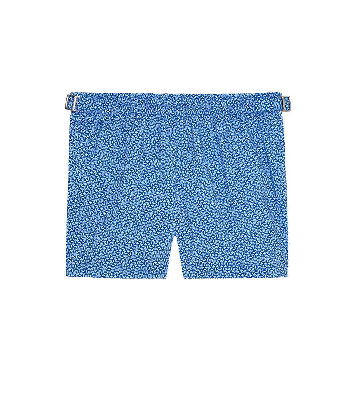Saline Kids Jumeirah White Medium Blue | Kids Swim Shorts | Barthelemy Resortwear