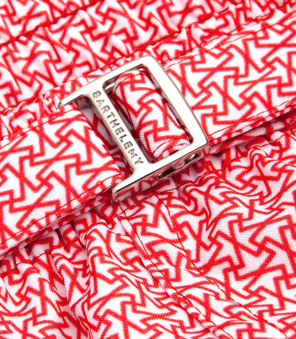 Saline Kids Jumeirah White Red - Barthelemy