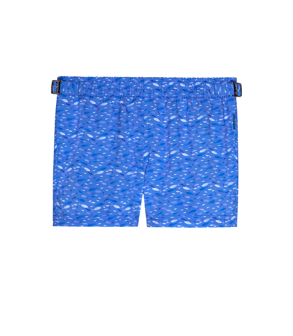 Saline Kids Océan Double Blue | Kids Swim Shorts | Barthelemy Resortwear