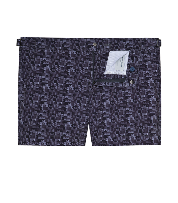 Saline Maree Camouflage Black - Barthelemy