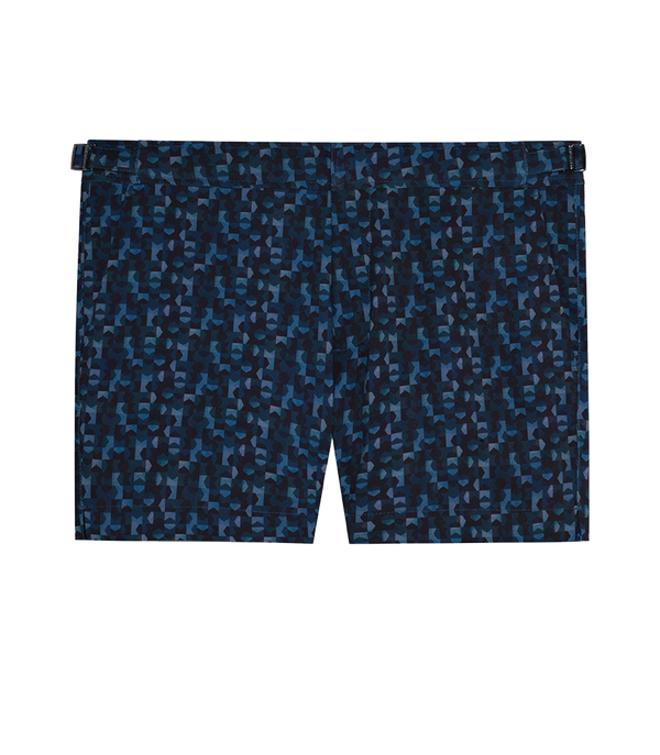 Saline Maree Camouflage Deep Blue - Barthelemy