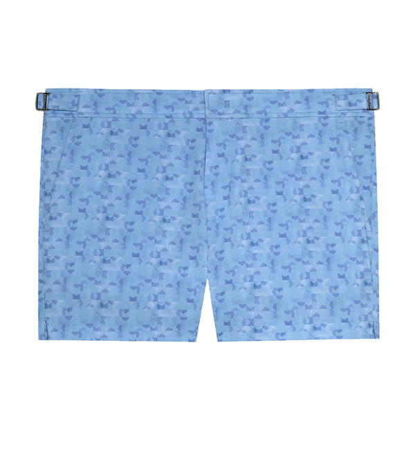 Saline Maree Camouflage Light Blue - Barthelemy