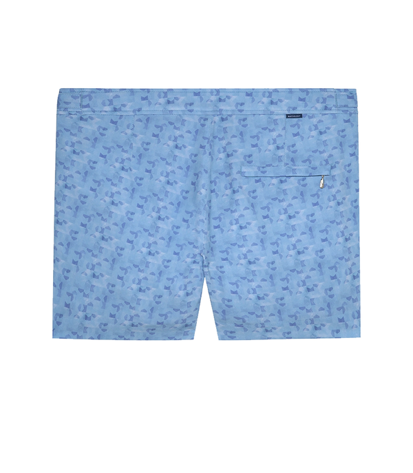 Saline Maree Camouflage Light Blue - Barthelemy