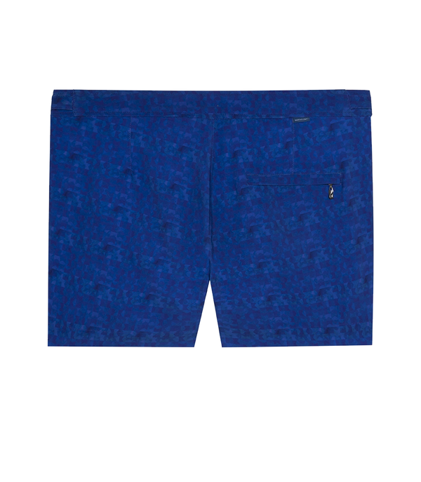 Saline Maree Camouflage Medium Blue - Barthelemy