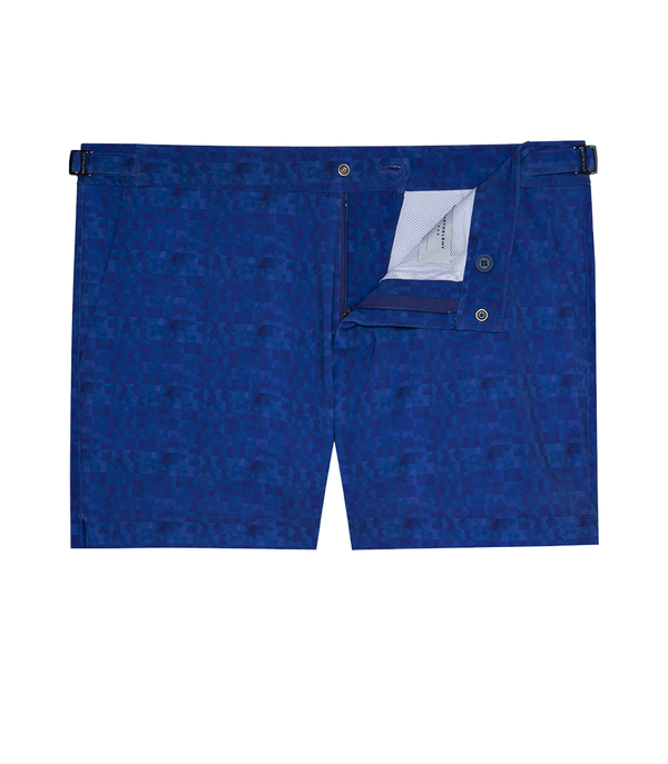 Saline Maree Camouflage Medium Blue - Barthelemy