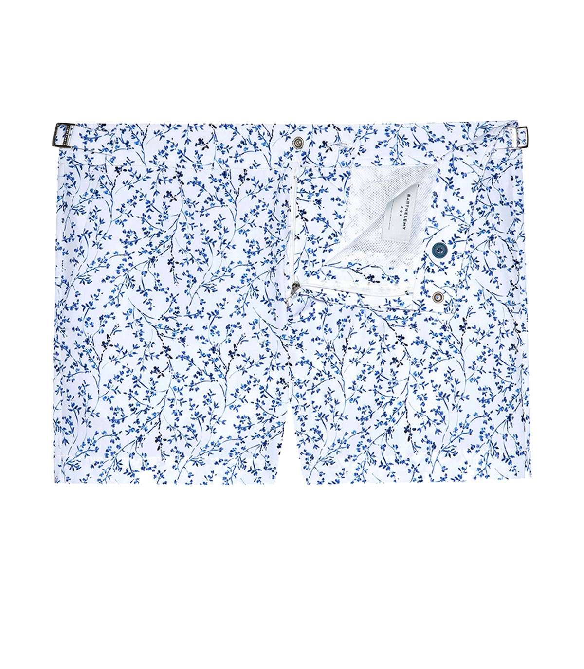 Saline Maree Le Fleuriste Blue | Swim Shorts | Barthelemy Resortwear