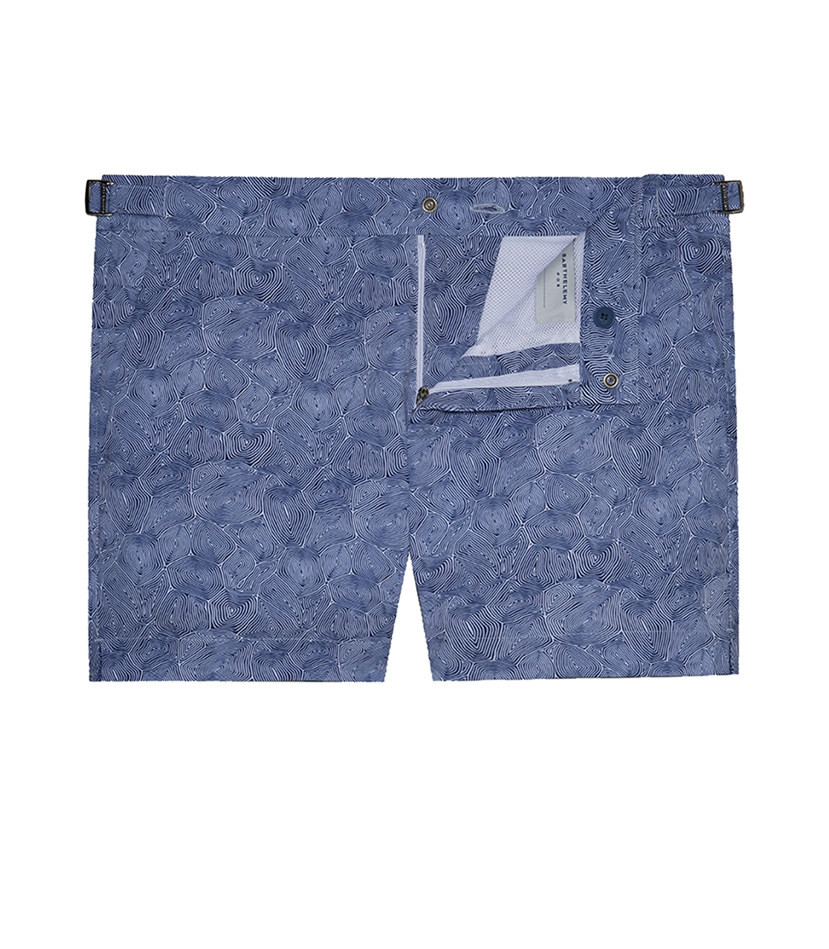 Saline Maree Gaia Blue | Swim Shorts | Barthelemy Resortwear