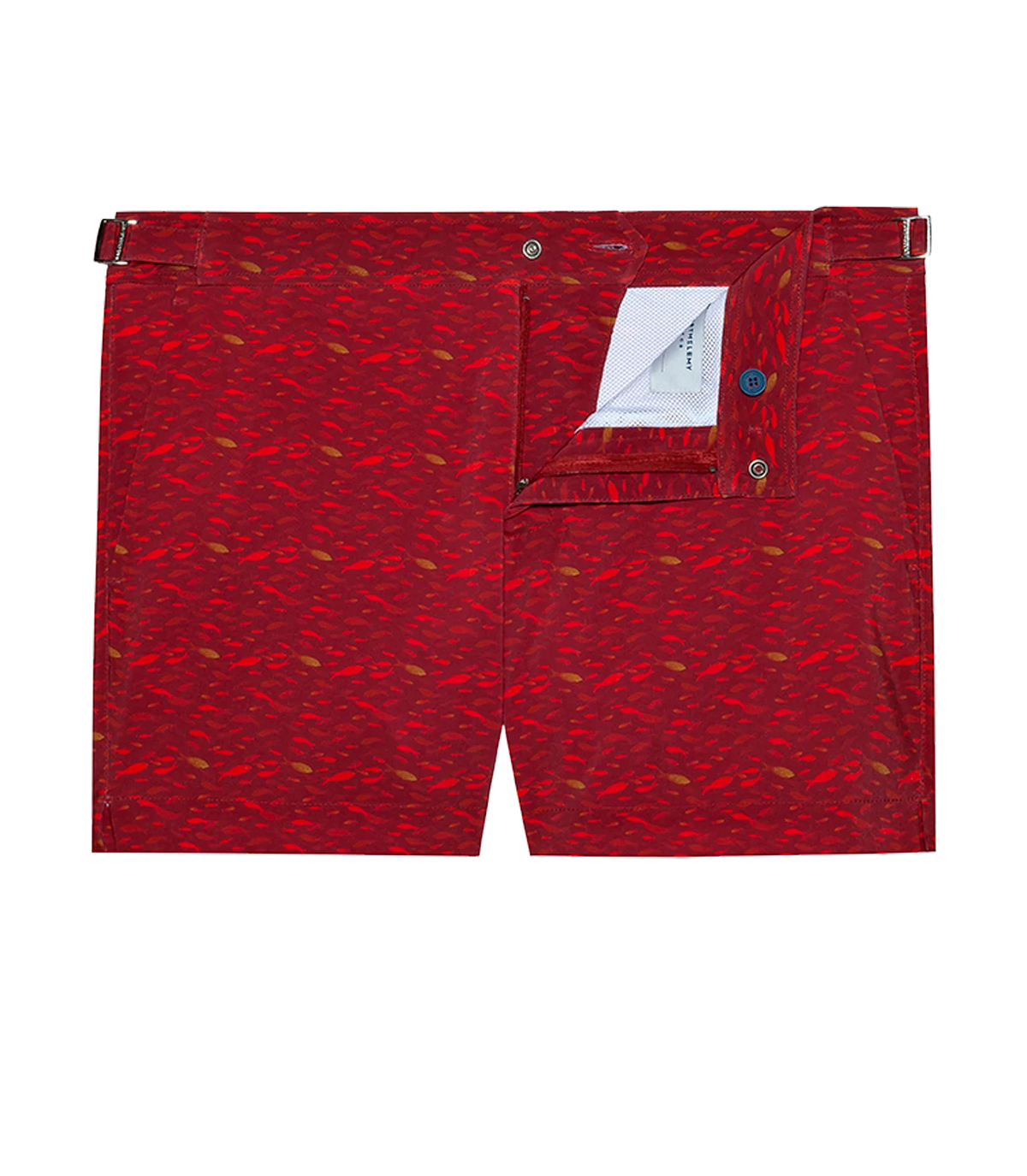 Saline Maree Océan Red | Swim Shorts | Barthelemy Resortwear