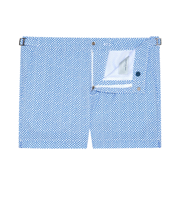 Saline Maree Pêche White Blue - Barthelemy