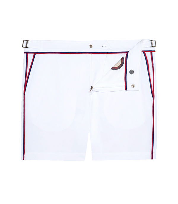 Saline Sport GB White Navy Red