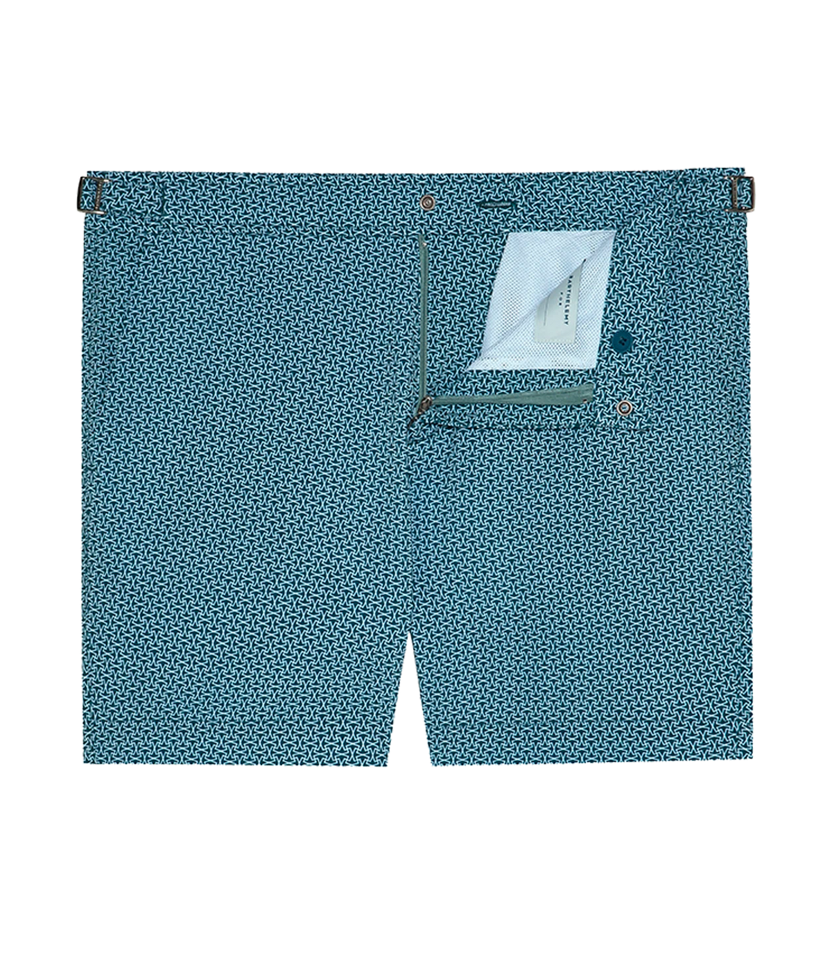 Saline Sport Jumeirah Dark Green | Swim Shorts | Barthelemy Resortwear
