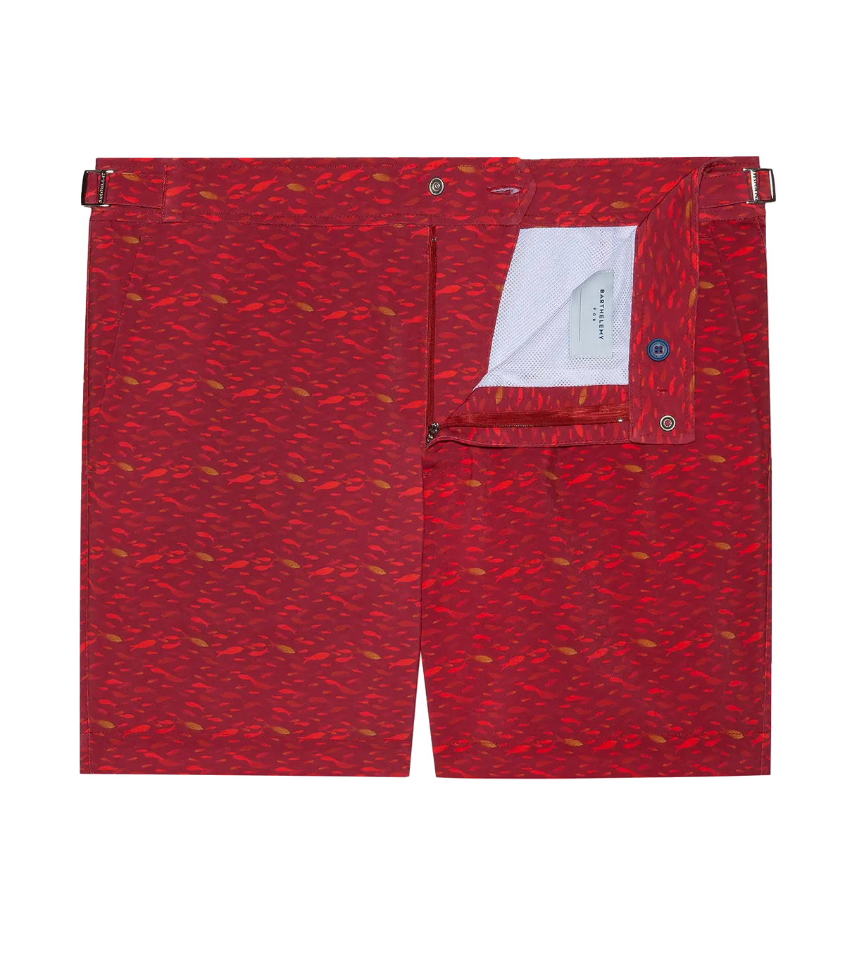Saline Sport Océan Red | Swim Shorts | Barthelemy Resortwear
