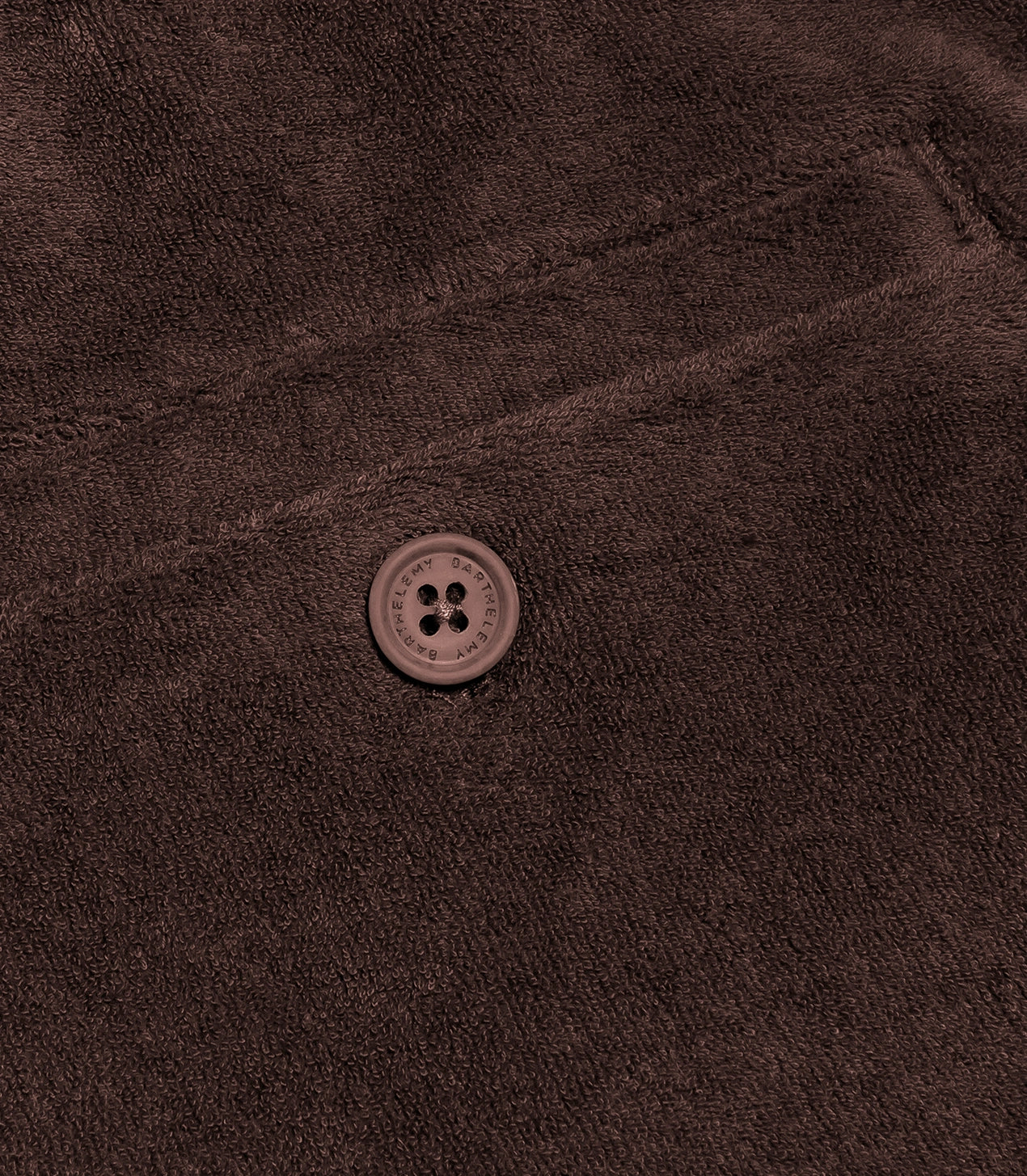 Shorts Towel Chocolate Brown