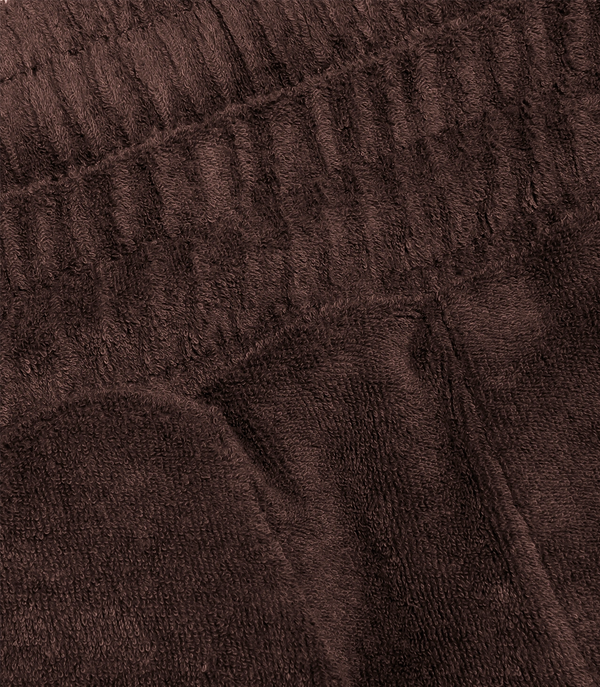 Shorts Towel Chocolate Brown