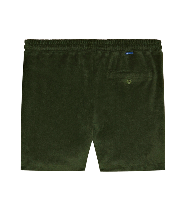 Shorts Towel Forest Green