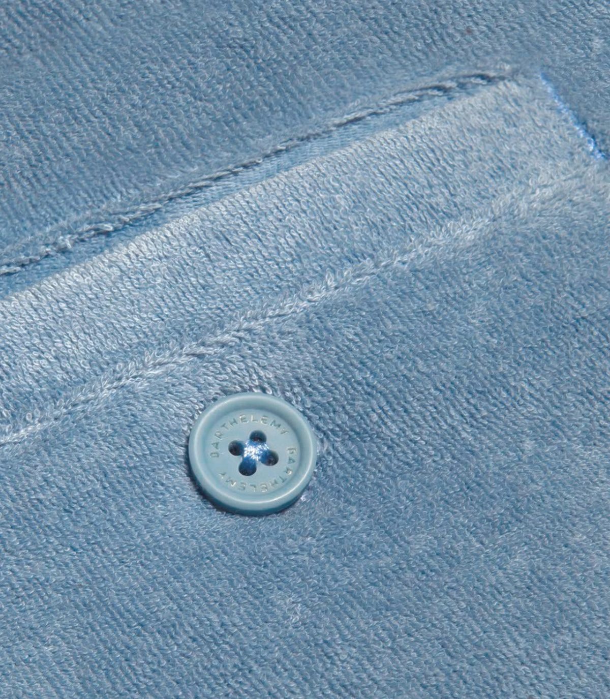 Shorts Towel Soft Blue - Barthelemy