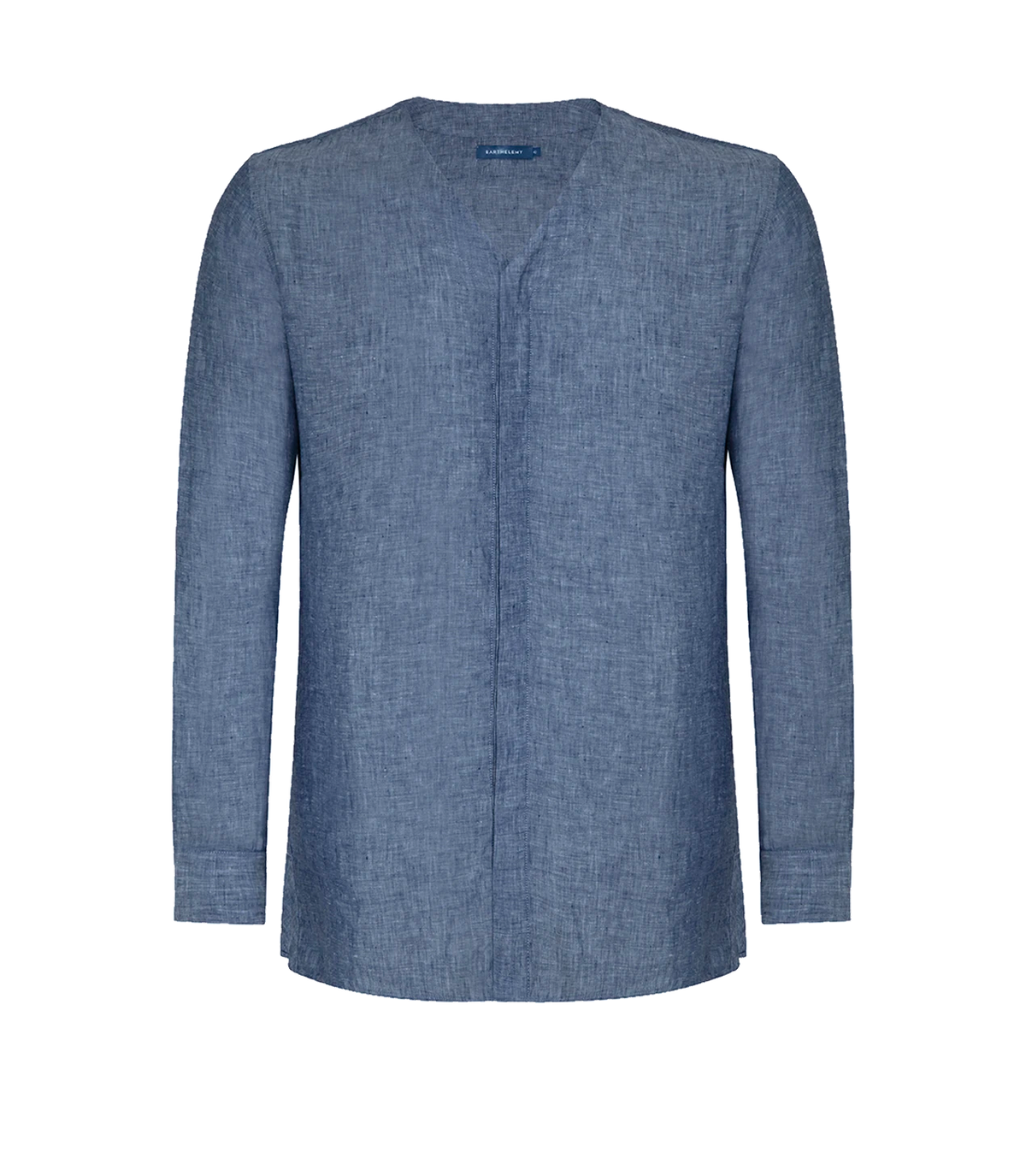 Solstice Linen Shirt Indigo Blue | Linen Shirt | Barthelemy Resortwear