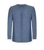 Solstice Linen Shirt Indigo Blue