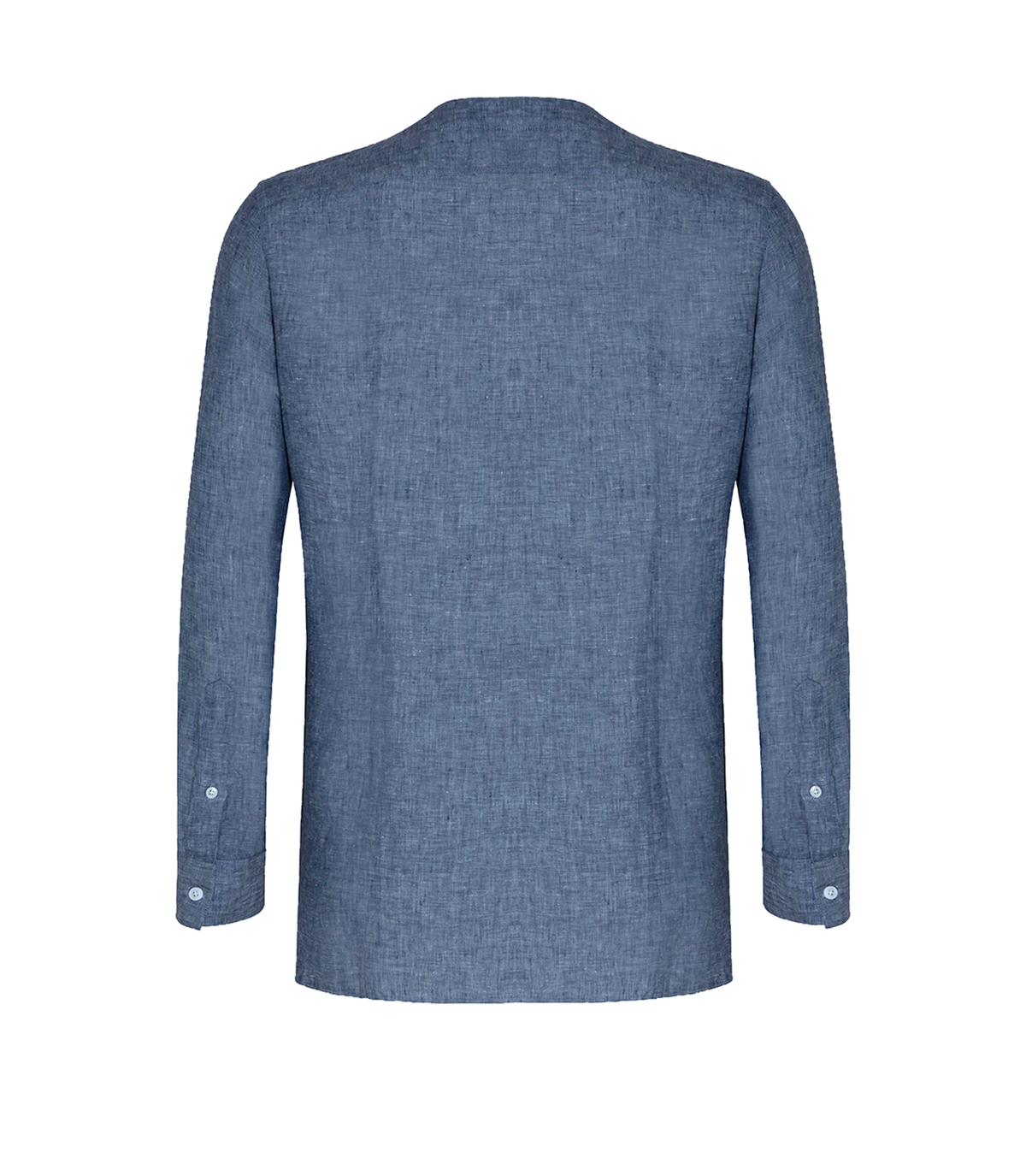 Solstice Linen Shirt Indigo Blue - Barthelemy