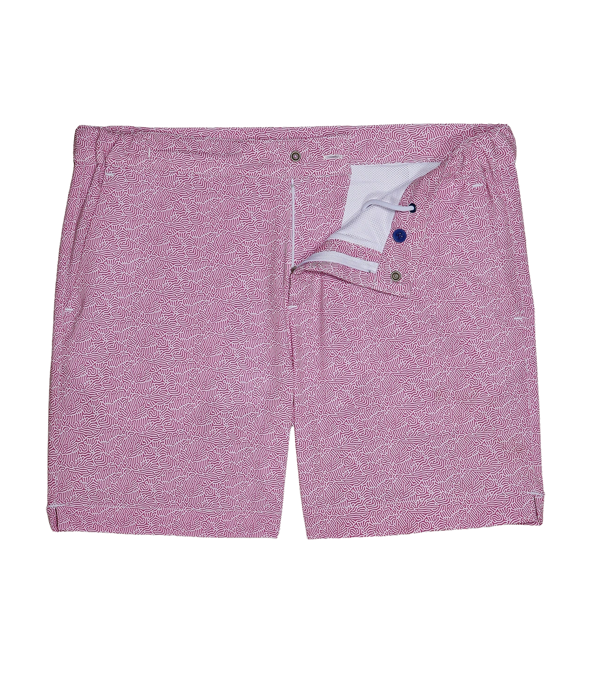 Gustavia Coral Pink | Swim Shorts | Barthelemy Resortwear