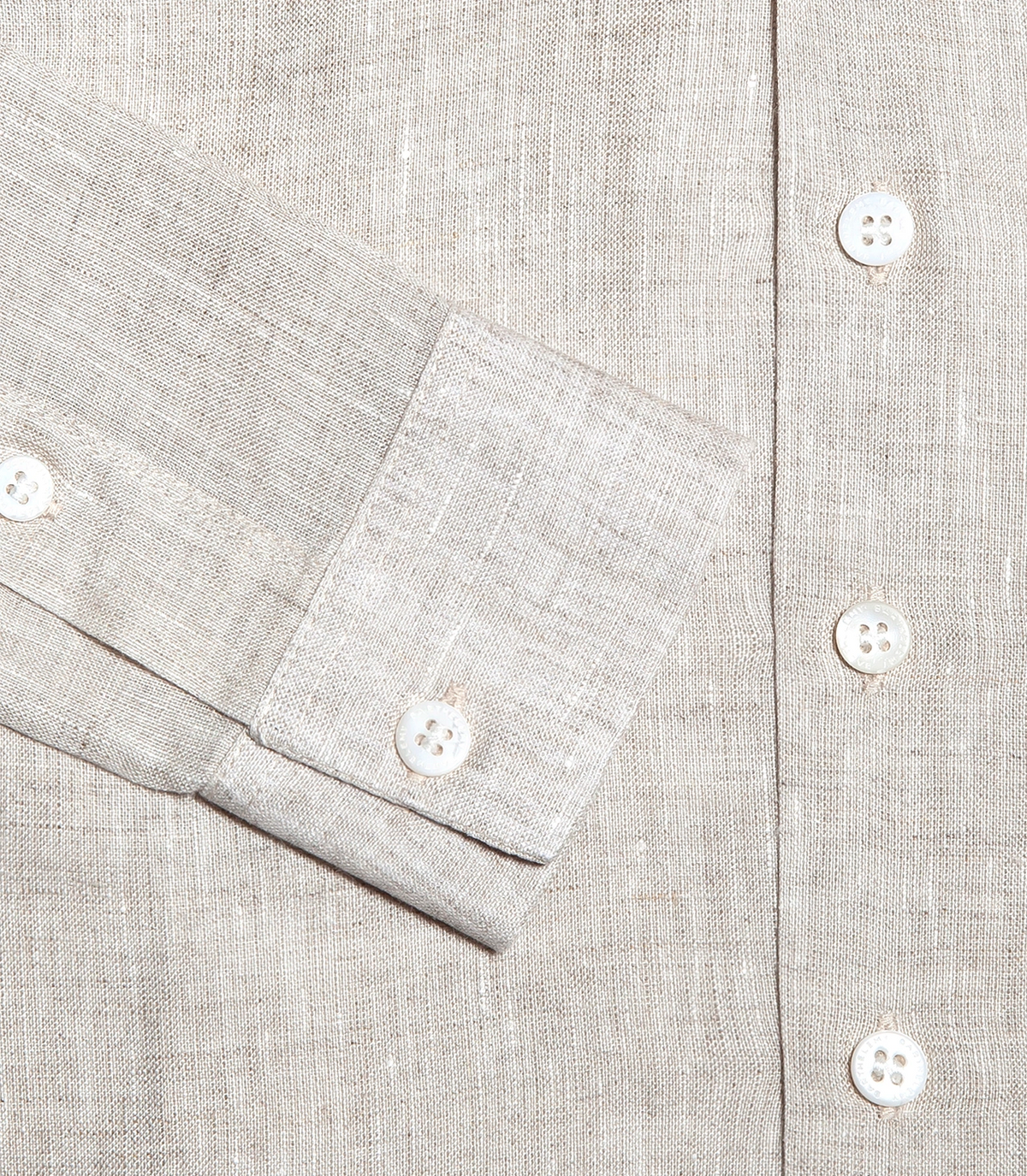 Linen Shirt Tailored Kids Natural