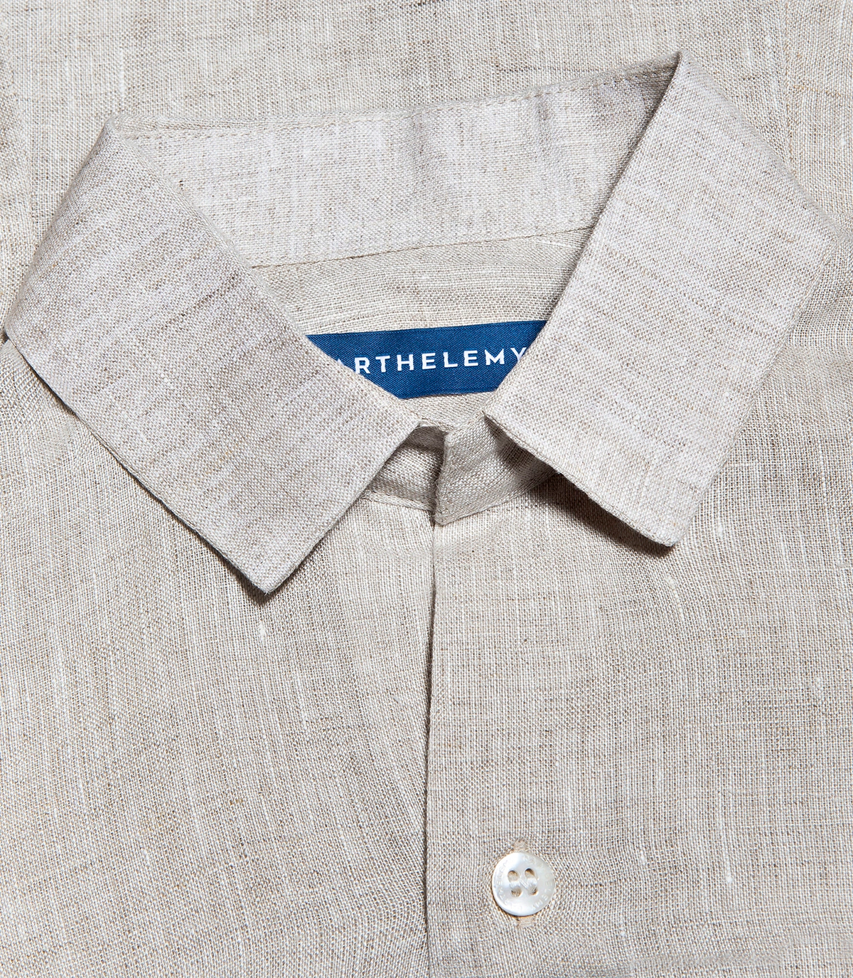 Linen Shirt Tailored Kids Natural