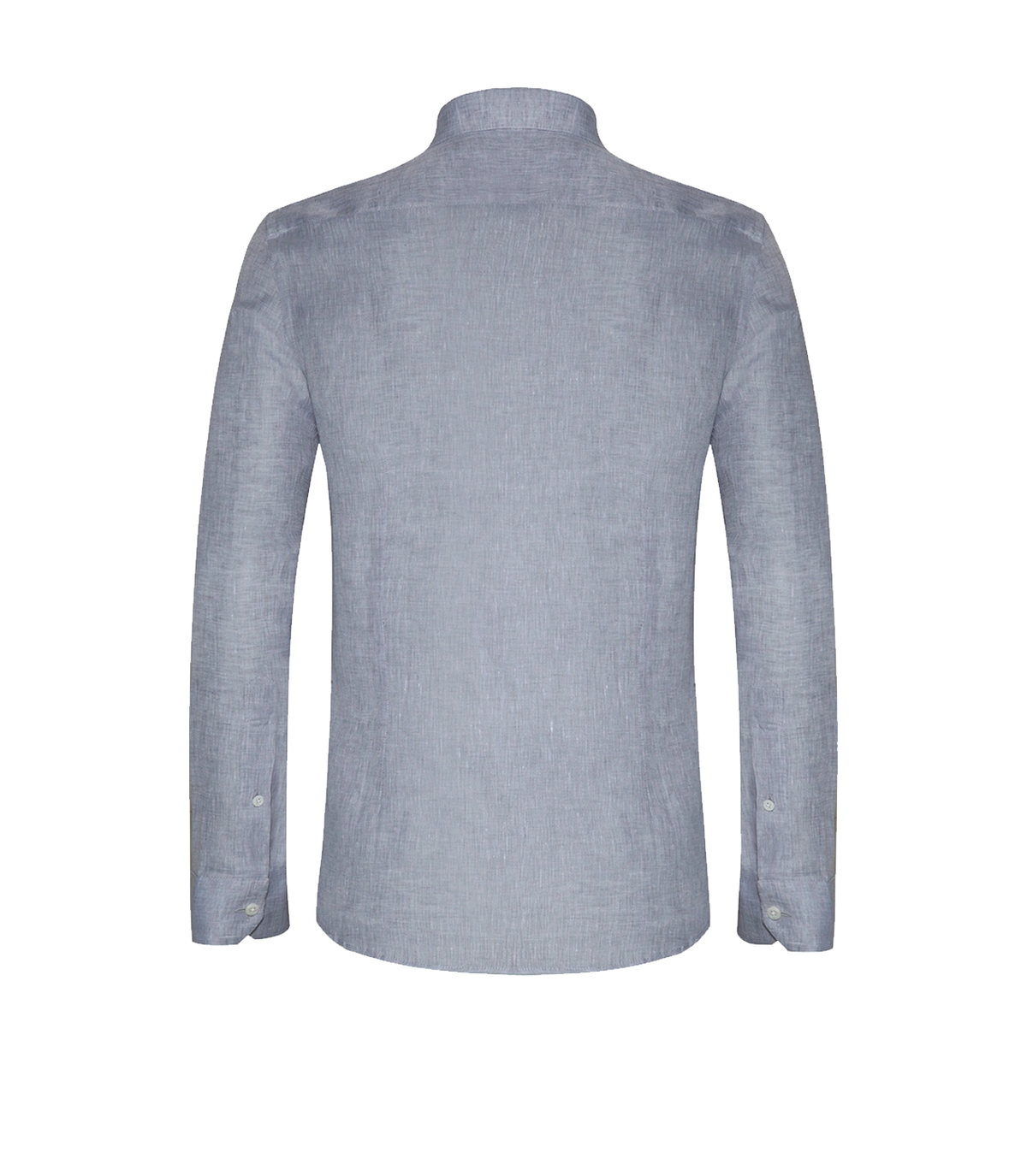 Tailored Linen Shirt Grey - Barthelemy