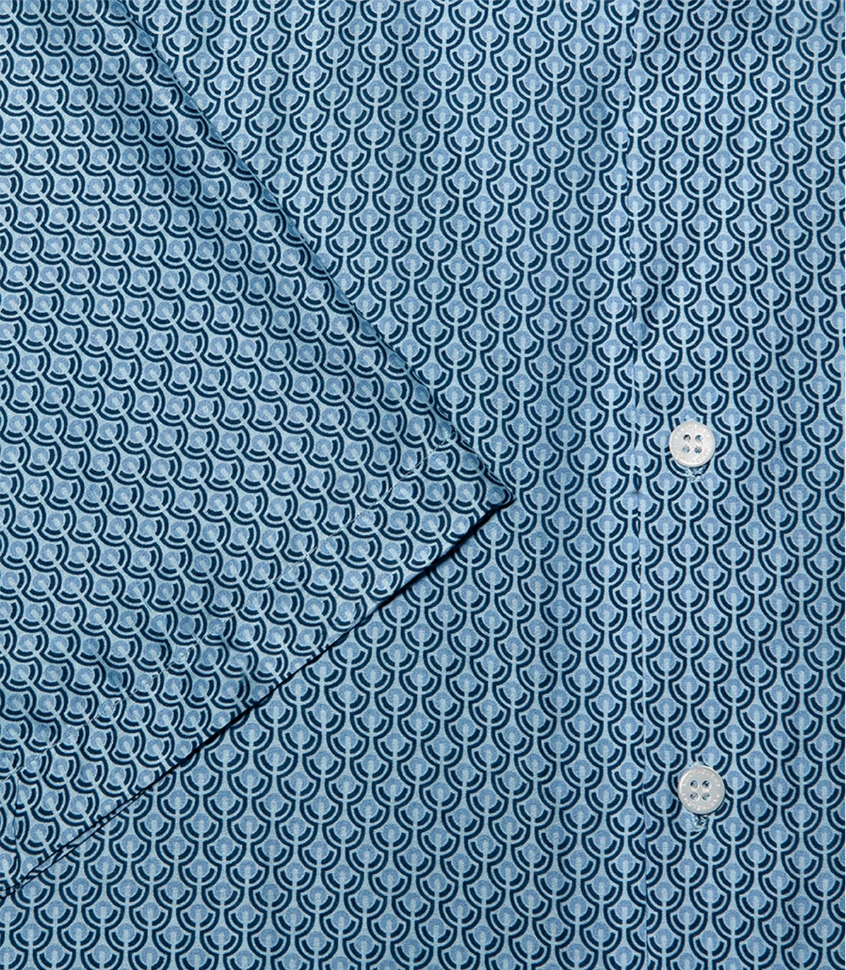 Voyage Auréa Araucaria Light Blue Navy - Barthelemy