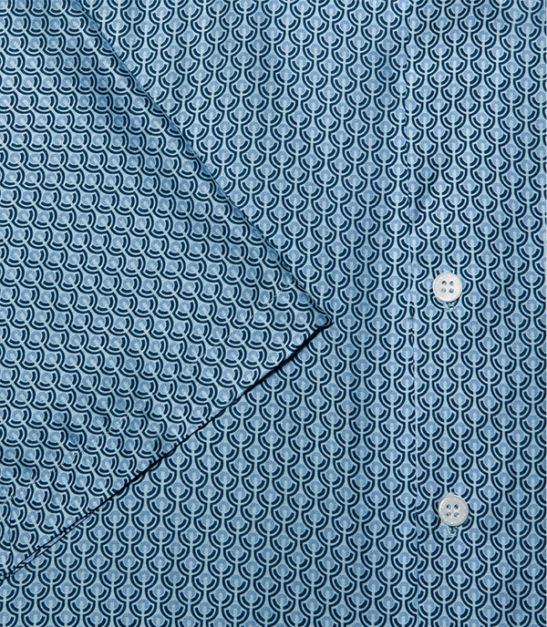 Voyage Auréa Araucaria Light Blue Navy - Barthelemy