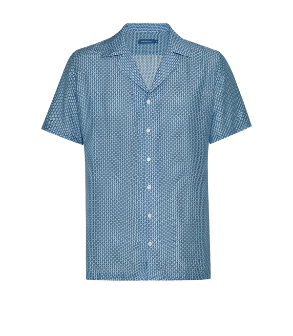 Voyage Auréa Araucaria Light Blue Navy - Barthelemy