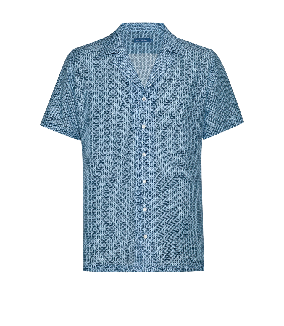 Voyage Auréa Araucaria Light Blue Navy - Barthelemy