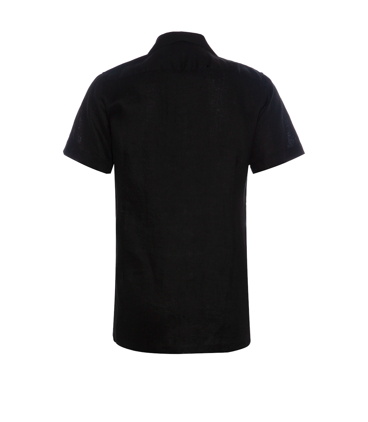 Voyage Linen Shirt Black - Barthelemy
