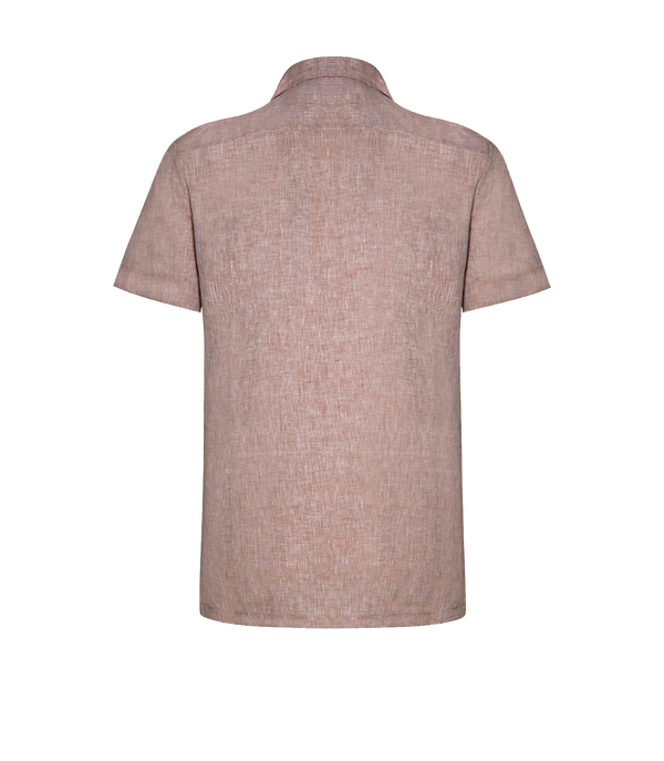 Voyage Linen Shirt Camel - Barthelemy