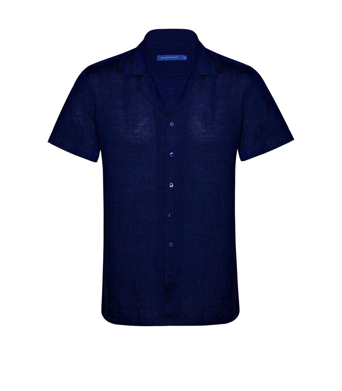Voyage Linen Shirt Midnight Blue | Linen Shirt | Barthelemy Resortwear