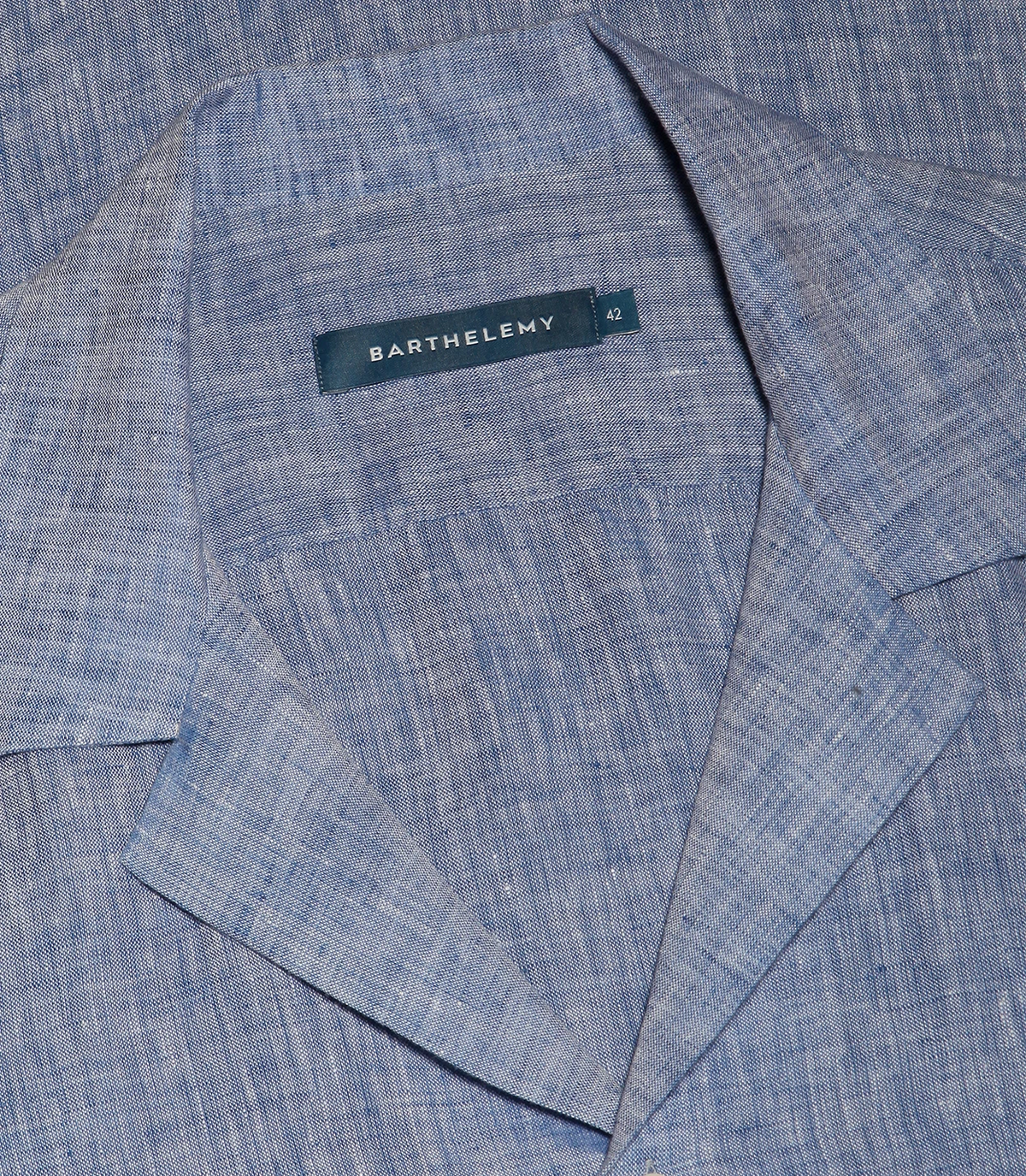 Voyage Linen Shirt Ocean Blue | Linen Shirt | Barthelemy Resortwear