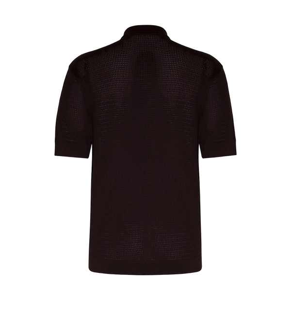 Waffle Shirt Chocolate Brown