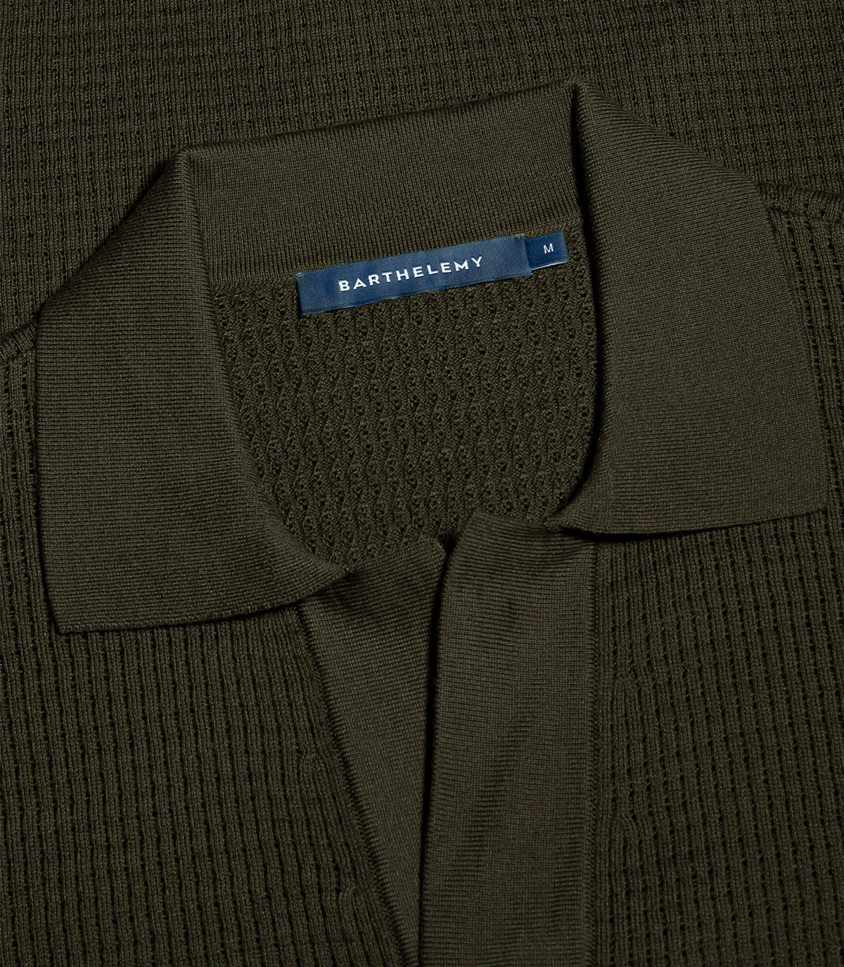 Waffle Shirt Forest Green